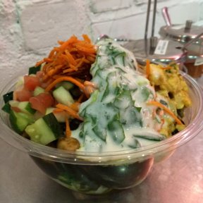 Gluten-free bowl from SoHo Tiffin Junction